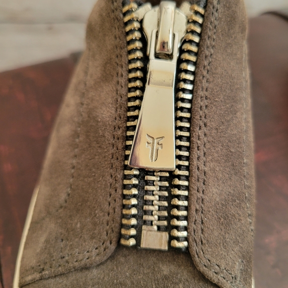 Frye Lena Low Top Zip Sneaker - Picture 6 of 9